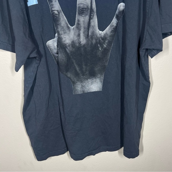 Homme + Femme Mens Short Sleeve Twisted Fingers Graphic Tee Shirt Size 3XL - Picture 11 of 11